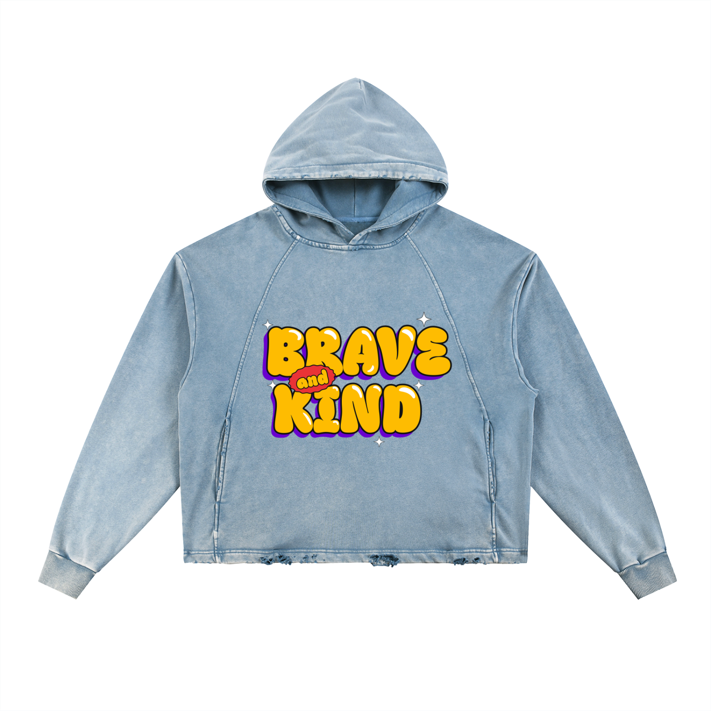 No Limits™ Brave and Kind Vintage Hoodie | Special Series
