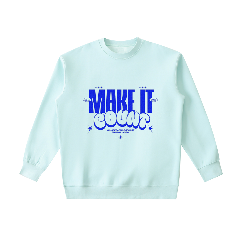 No Limits™ Make It Count Heavyweight Crewneck Sweatshirt