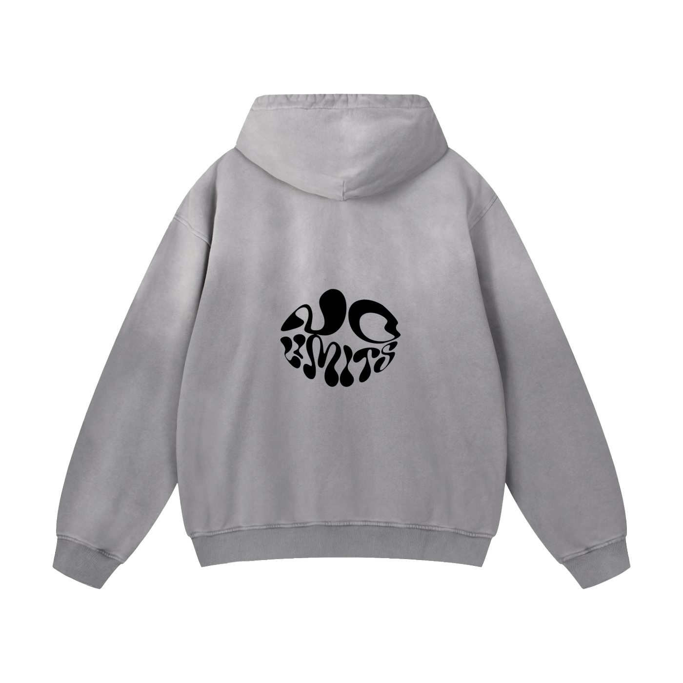 No Limits™ Quiet Days And Loud Nights Heavyweight Sunfade Oversized Hoodie