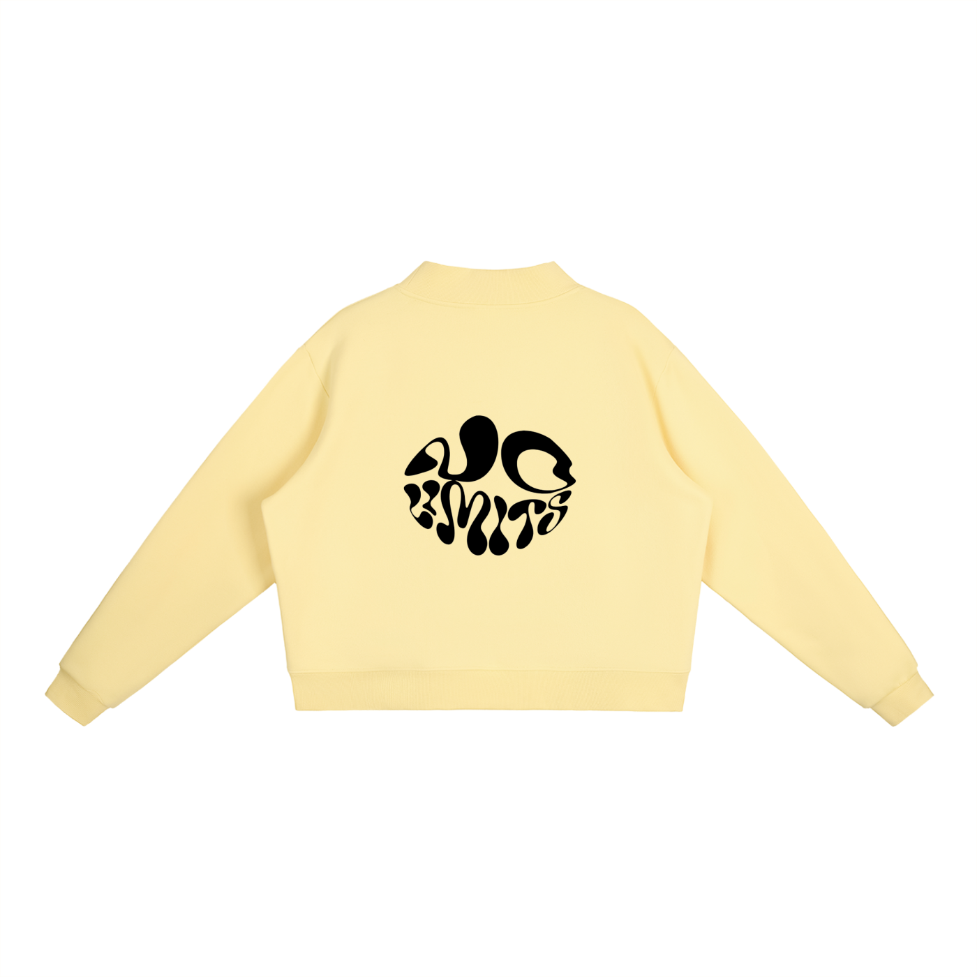 No Limits™ Sunshine Soul Fleece Mock-Neck Crew Sweatshirt