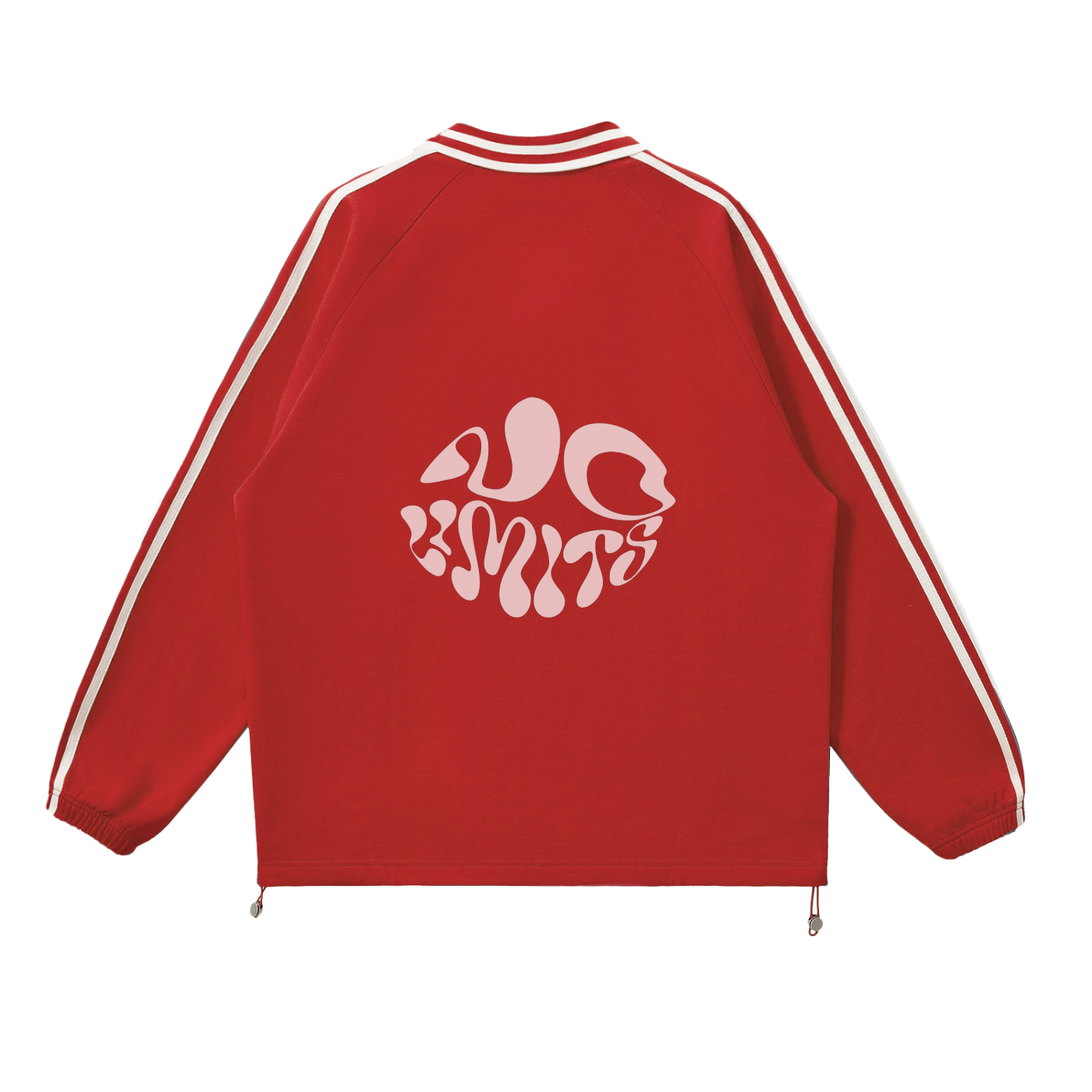 No Limits™ Make It Happen Striped Lapel Collar Sweatshirt