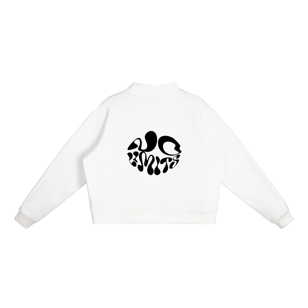 No Limits™ Sunshine Soul Fleece Mock-Neck Crew Sweatshirt