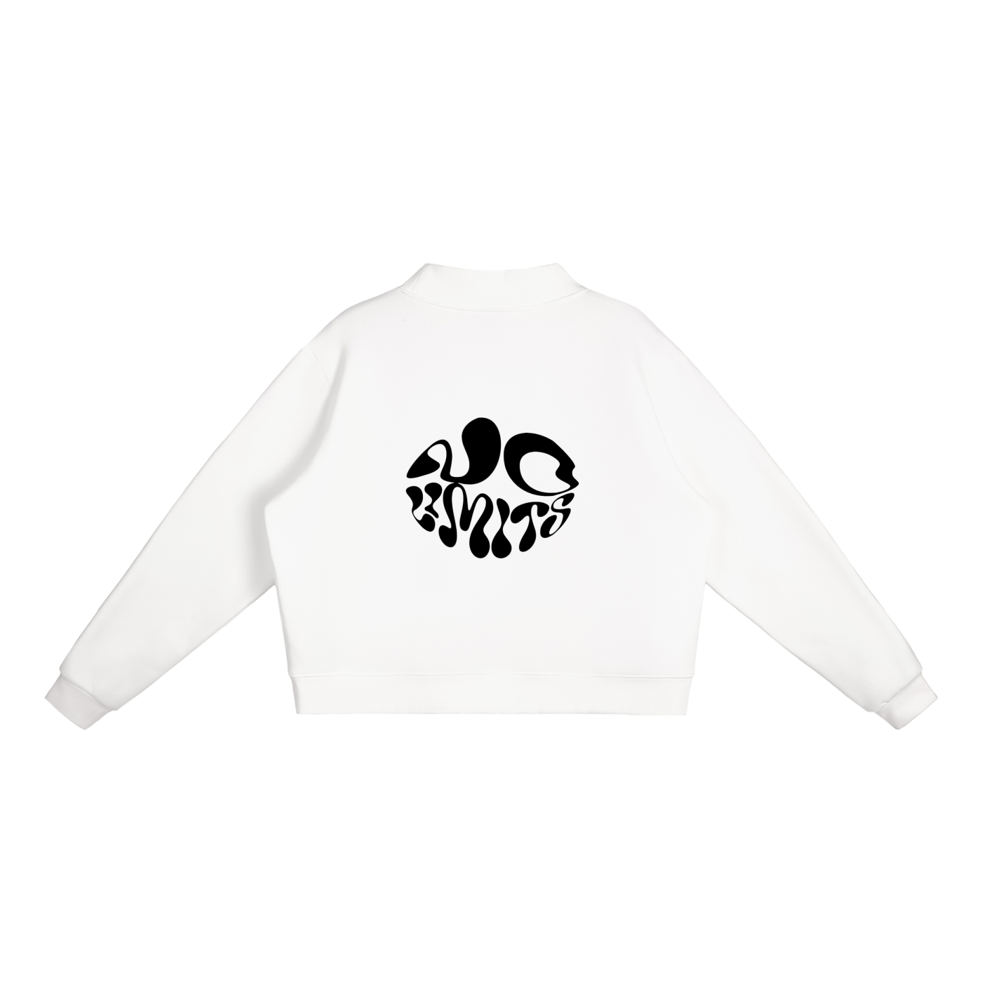 No Limits™ Sunshine Soul Fleece Mock-Neck Crew Sweatshirt