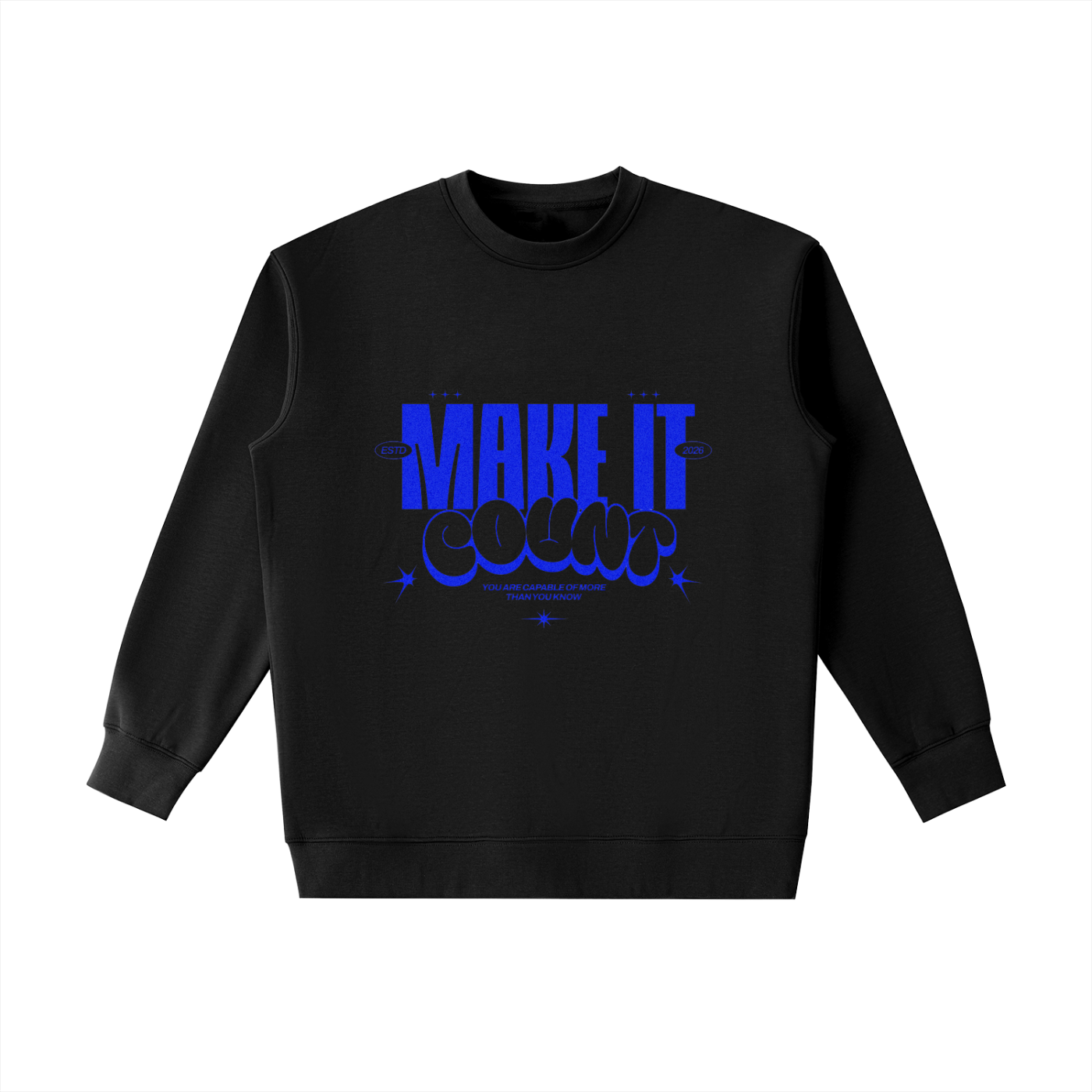No Limits™ Make It Count Heavyweight Crewneck Sweatshirt