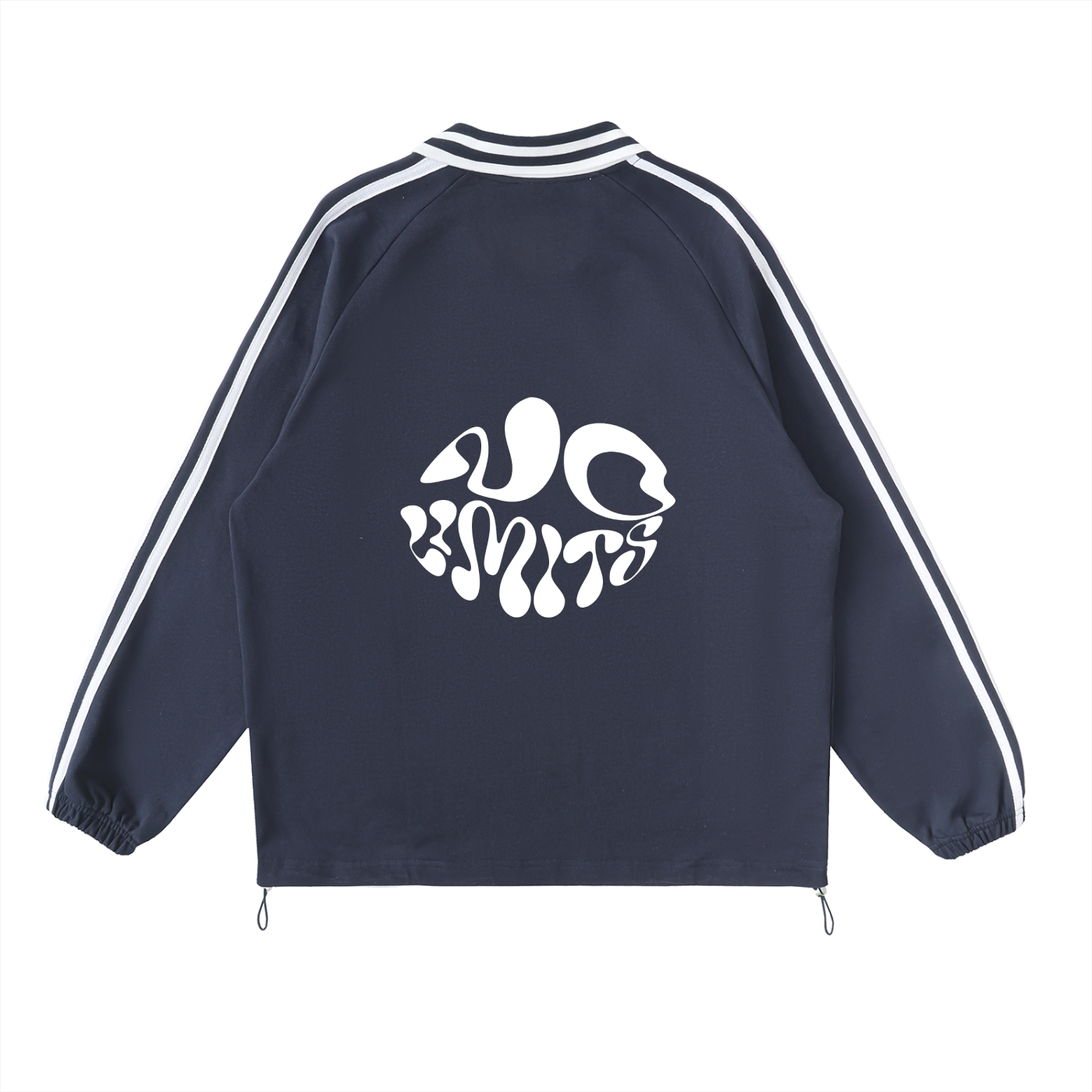 No Limits™ Make It Happen Striped Lapel Collar Sweatshirt