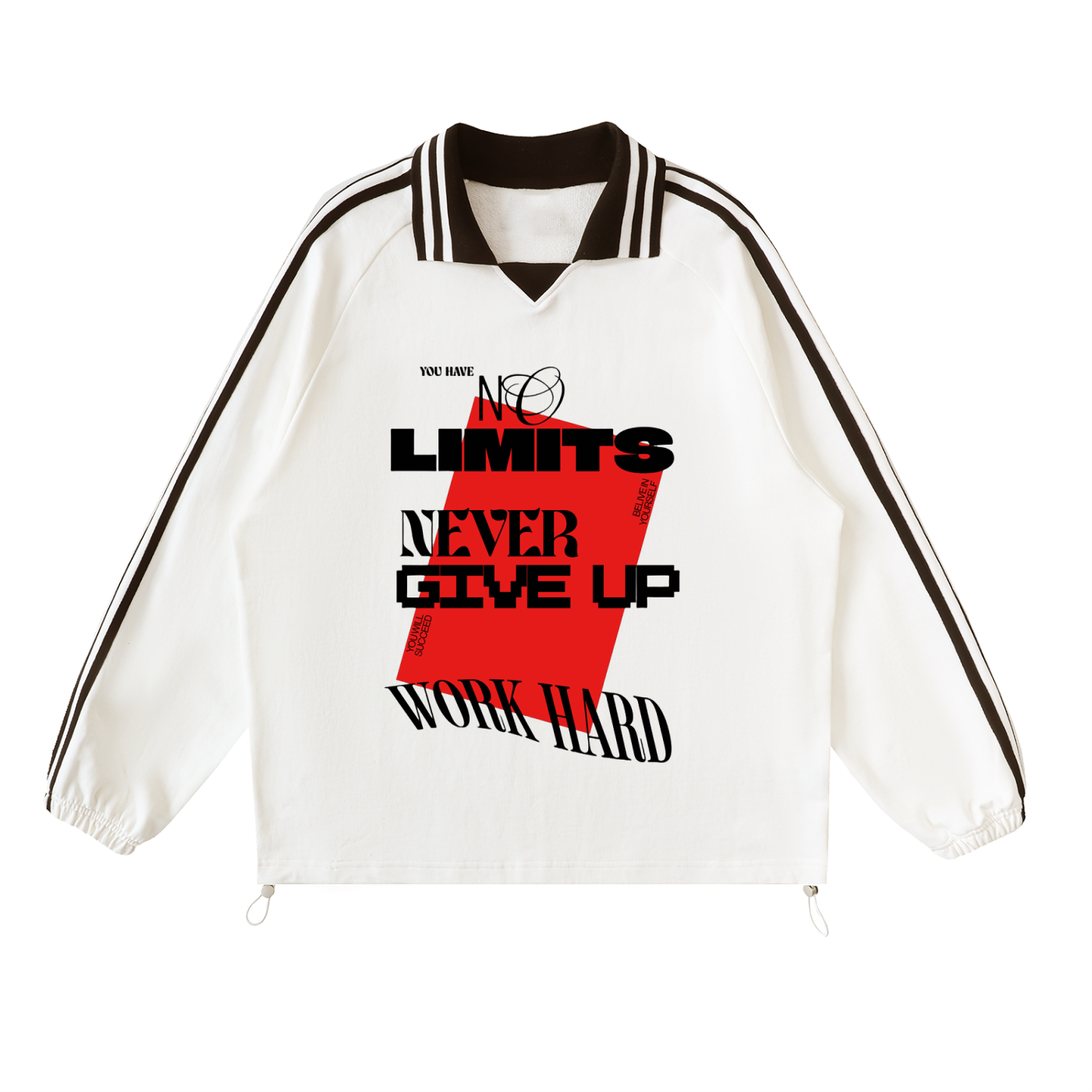 No Limits™ NEVER GIVE UP Sweatshirt | Special Series