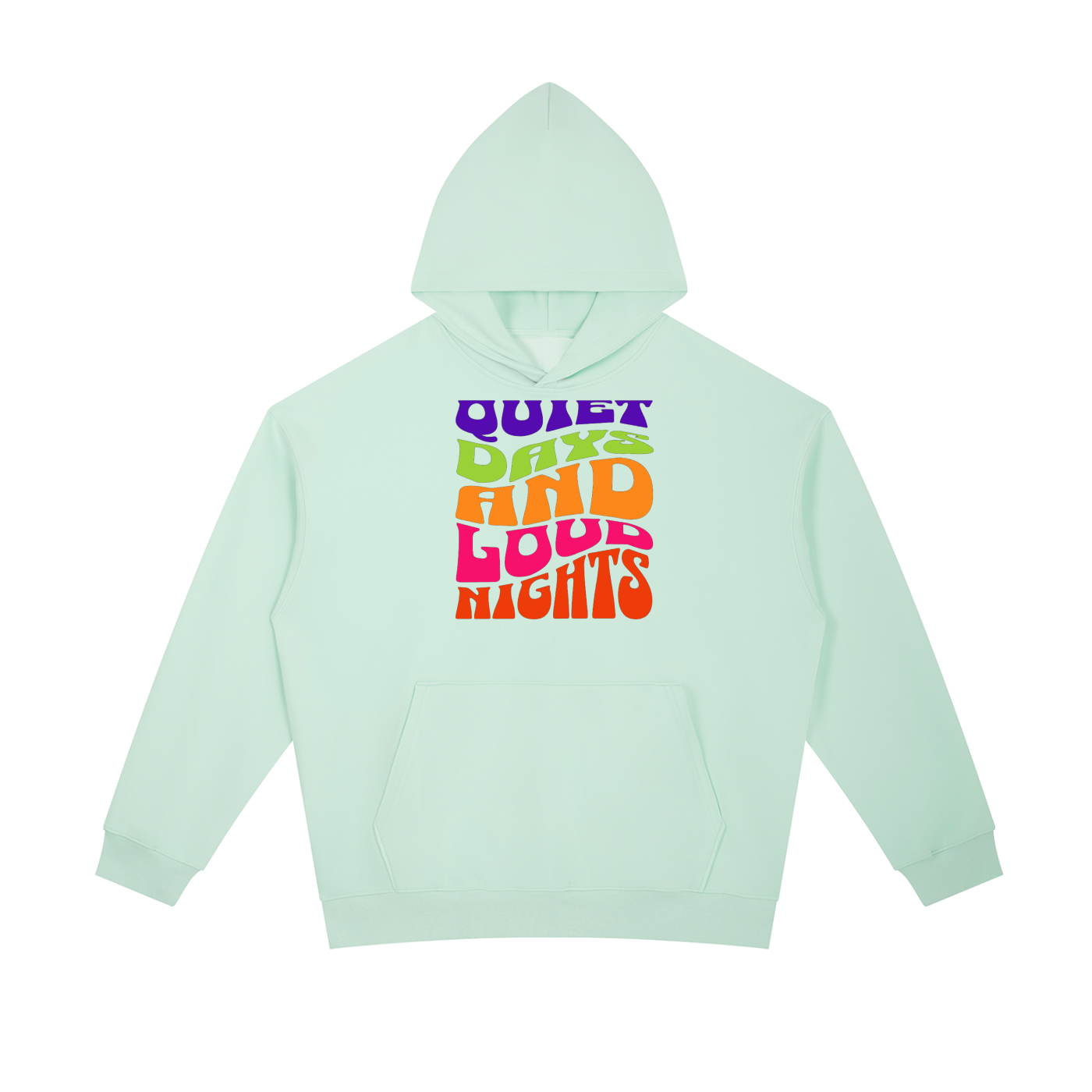 No Limits™ Quiet Days And Loud Nights Heavyweight Hoodie