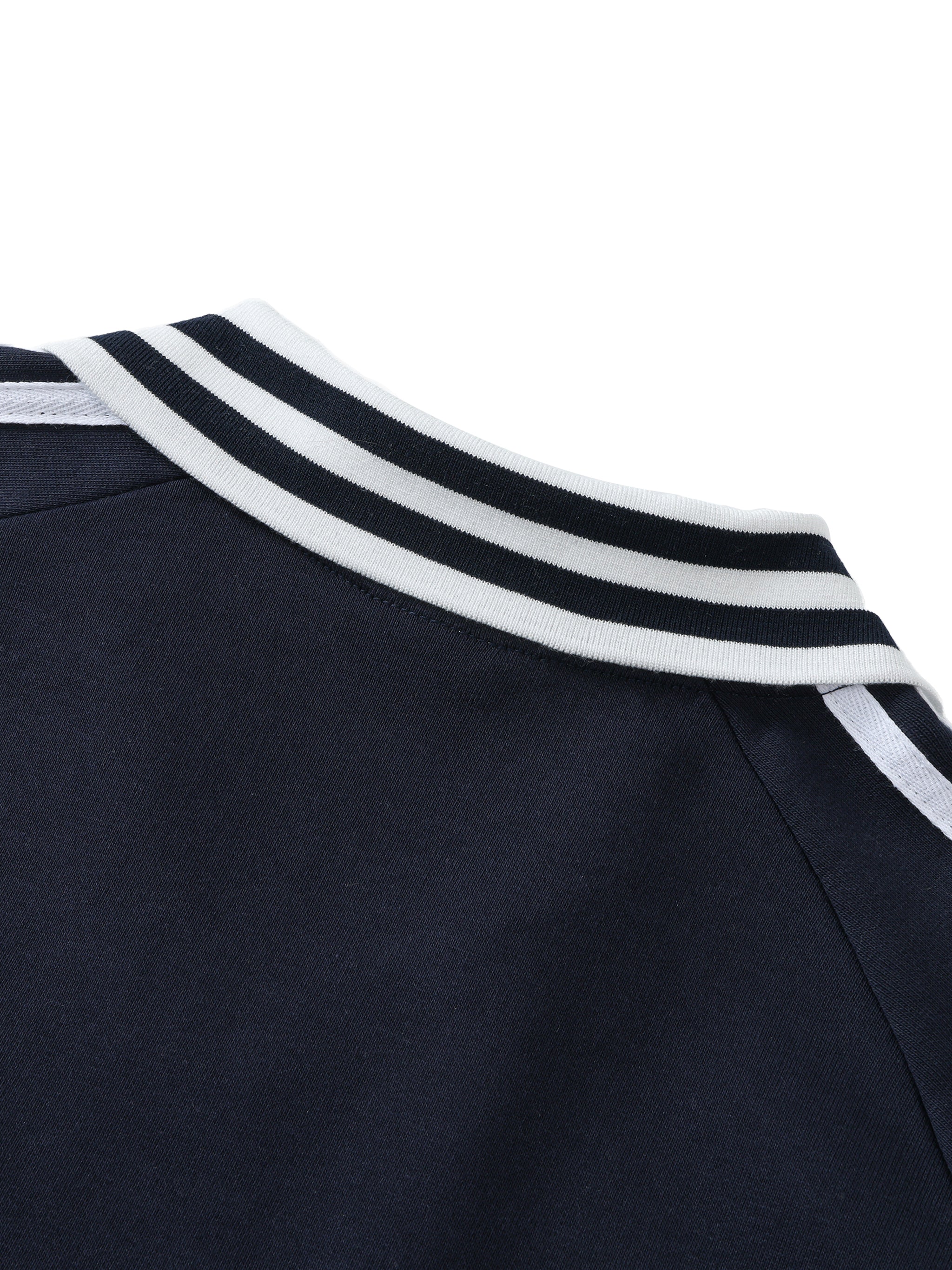 No Limits™ Make It Happen Striped Lapel Collar Sweatshirt