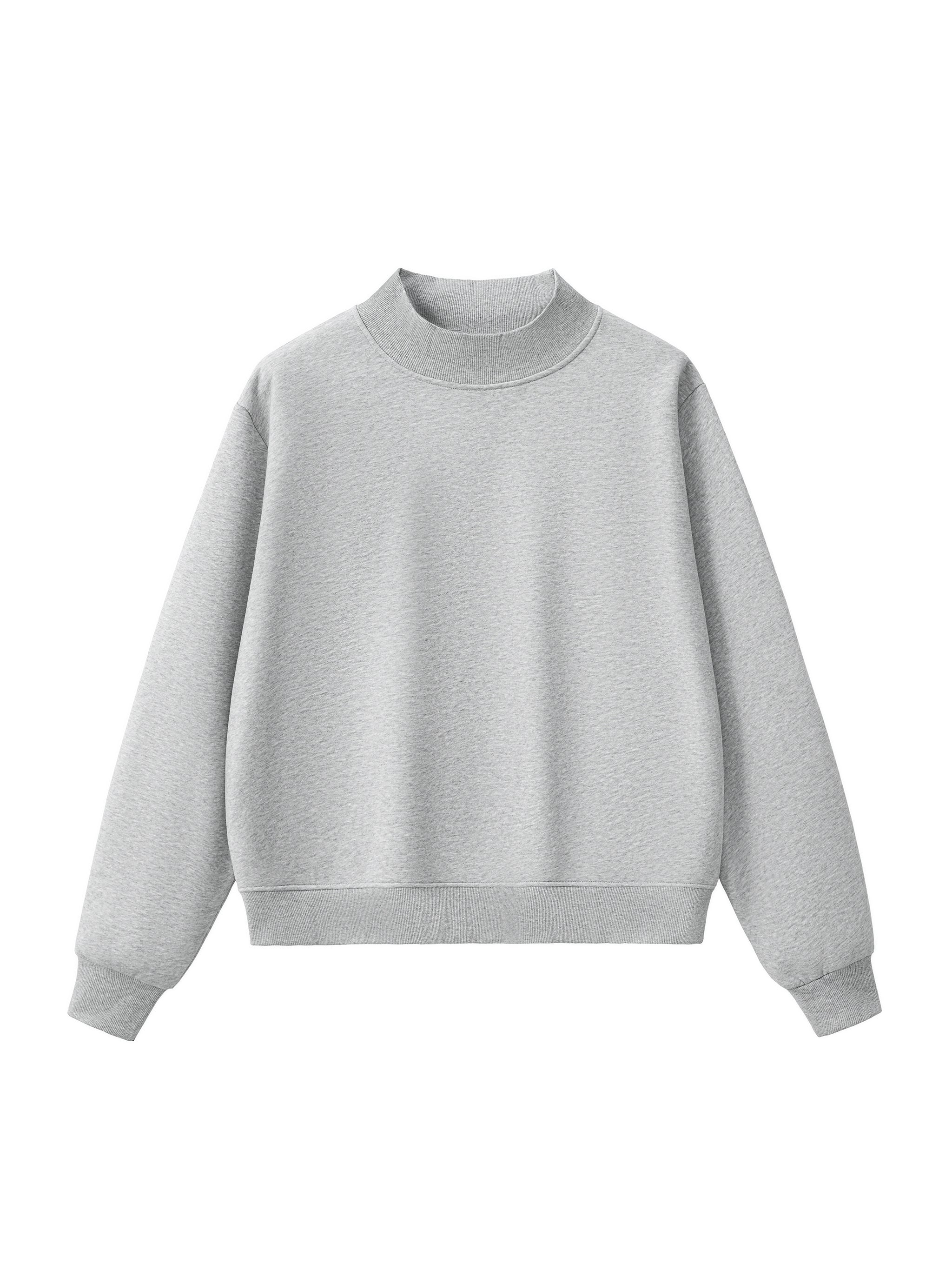 No Limits™ Sunshine Soul Fleece Mock-Neck Crew Sweatshirt