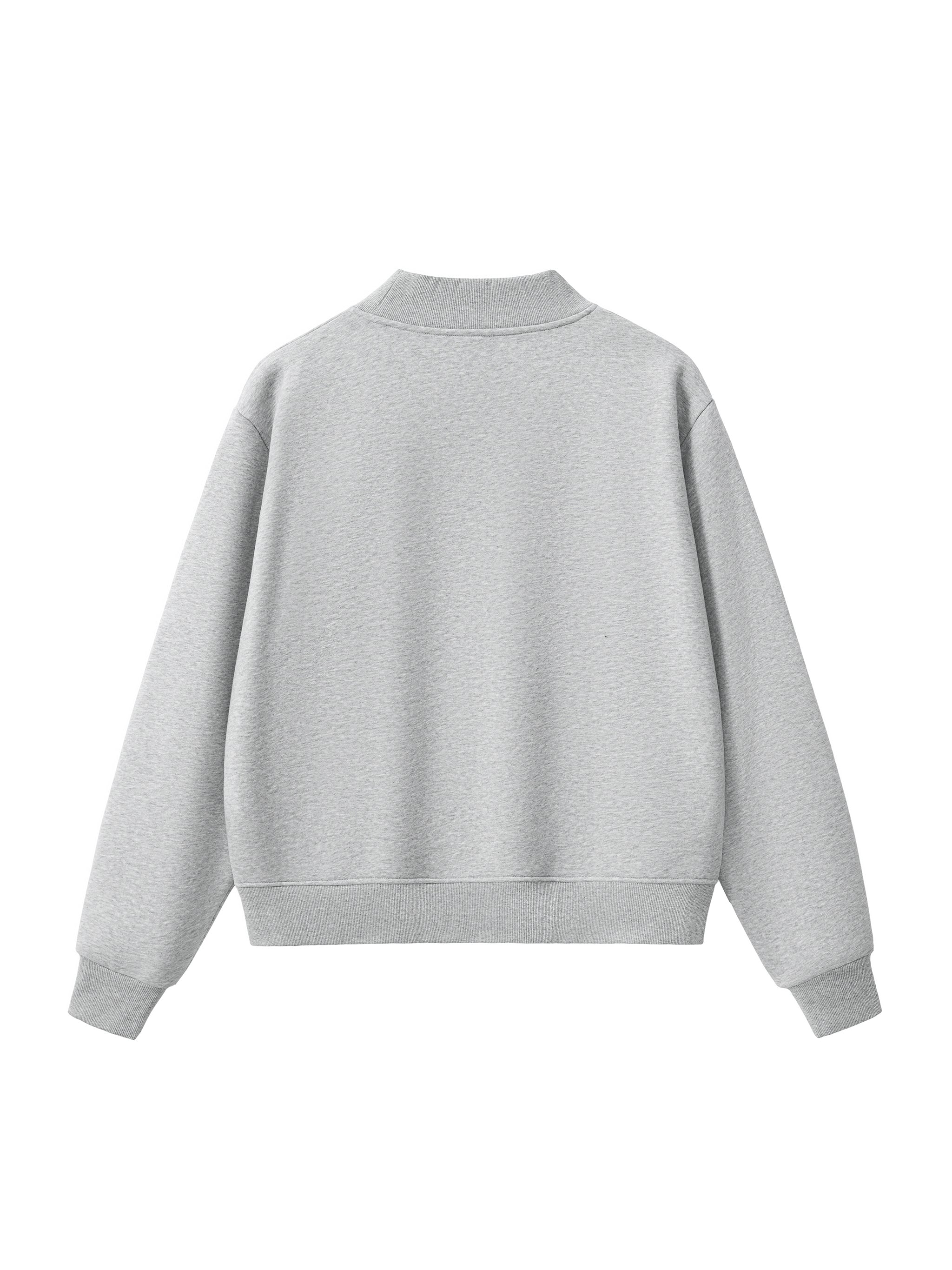 No Limits™ Sunshine Soul Fleece Mock-Neck Crew Sweatshirt